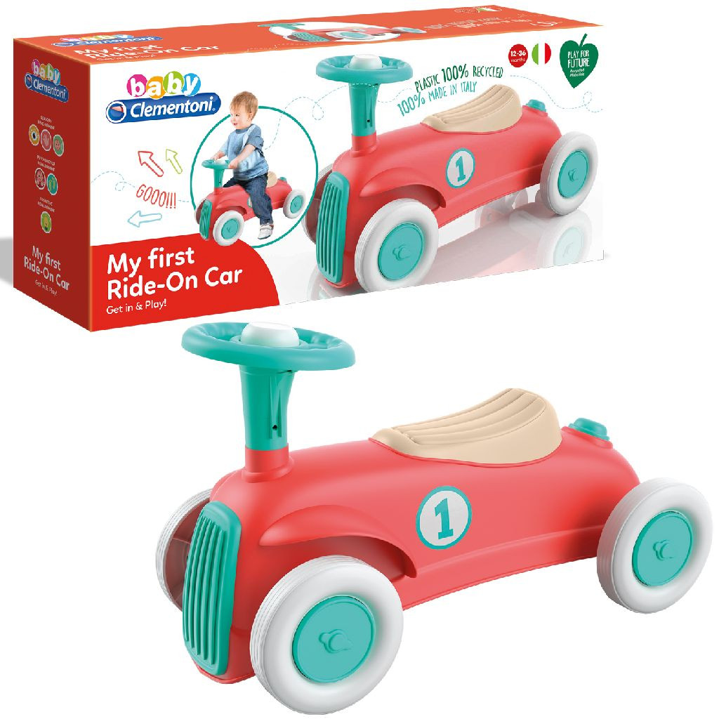 Clementoni Baby My First Ride-On Car - Mijn Eerste Loopauto