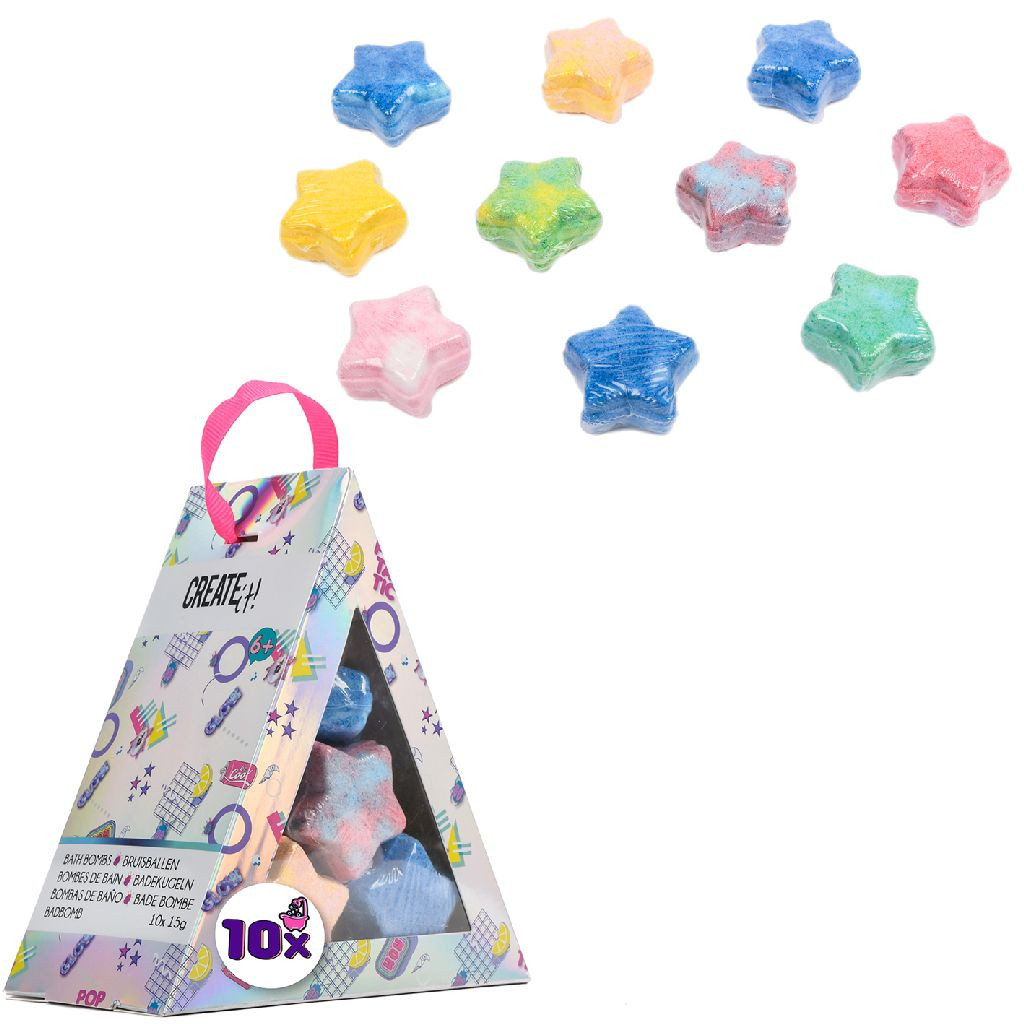 Create It! Poptastic Bruisballen 10 Pack Ster