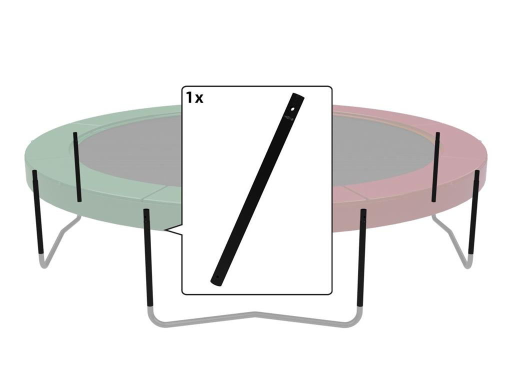 BERG Trampoline Frame Onderdeel - Elite+ - Tussenpoot - 380 cm / 430 cm - Zwart