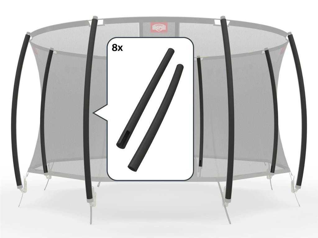 BERG Trampoline Veiligheidsnet Onderdeel - Safety Net T-Series - Set schuimdelen