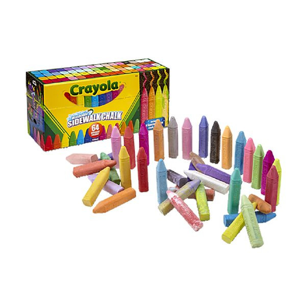 Crayola Stoepkrijt - 64 Stuks