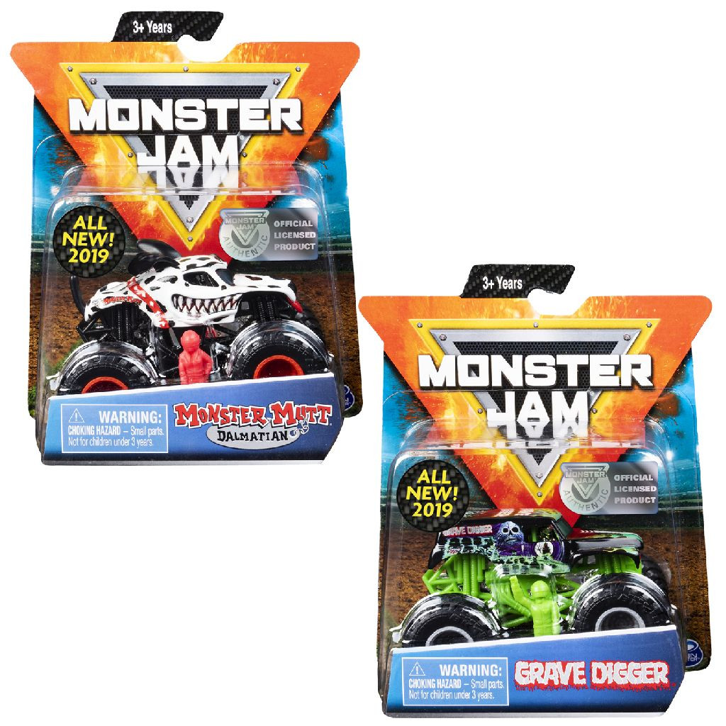 Monster Jam 1:64 Die-Cast 1-Pack - Prijs per Stuk