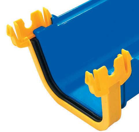 BIG Waterplay onderdeel geel verbindstuk + rubber