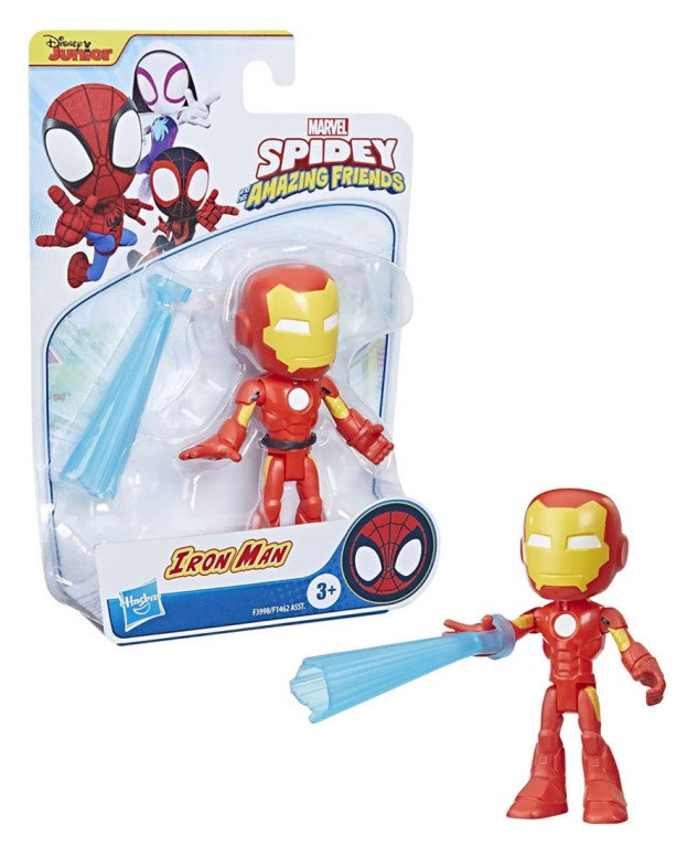 Spidey & Amazing Friends Hero Figure - Iron Man - Speelfiguur 
