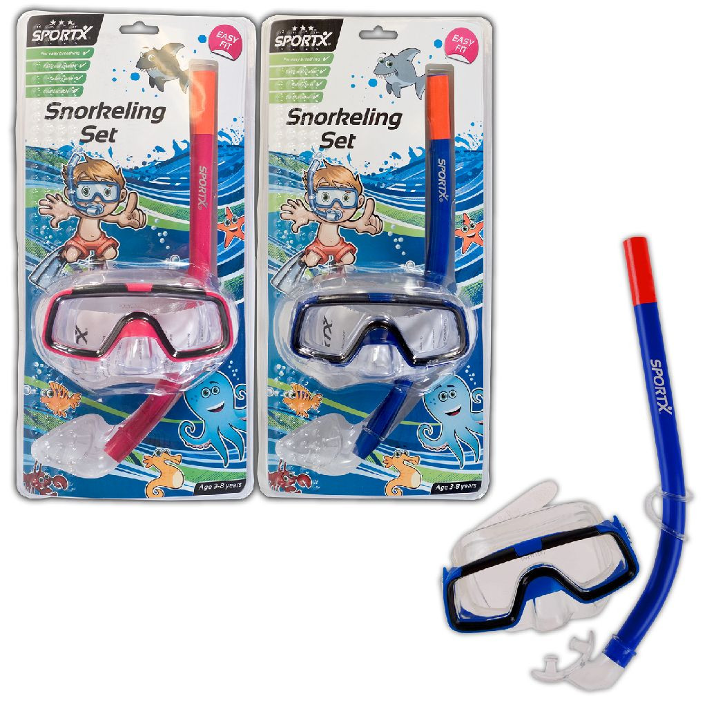 SportX Snorkelset Duikset - Comfort - Prijs per Set