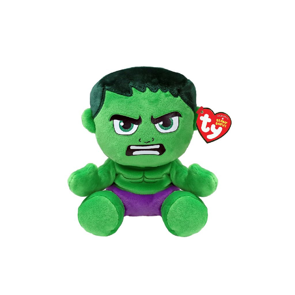 Ty Beanie Babies Marvel - Hulk - Soft - 15 cm
