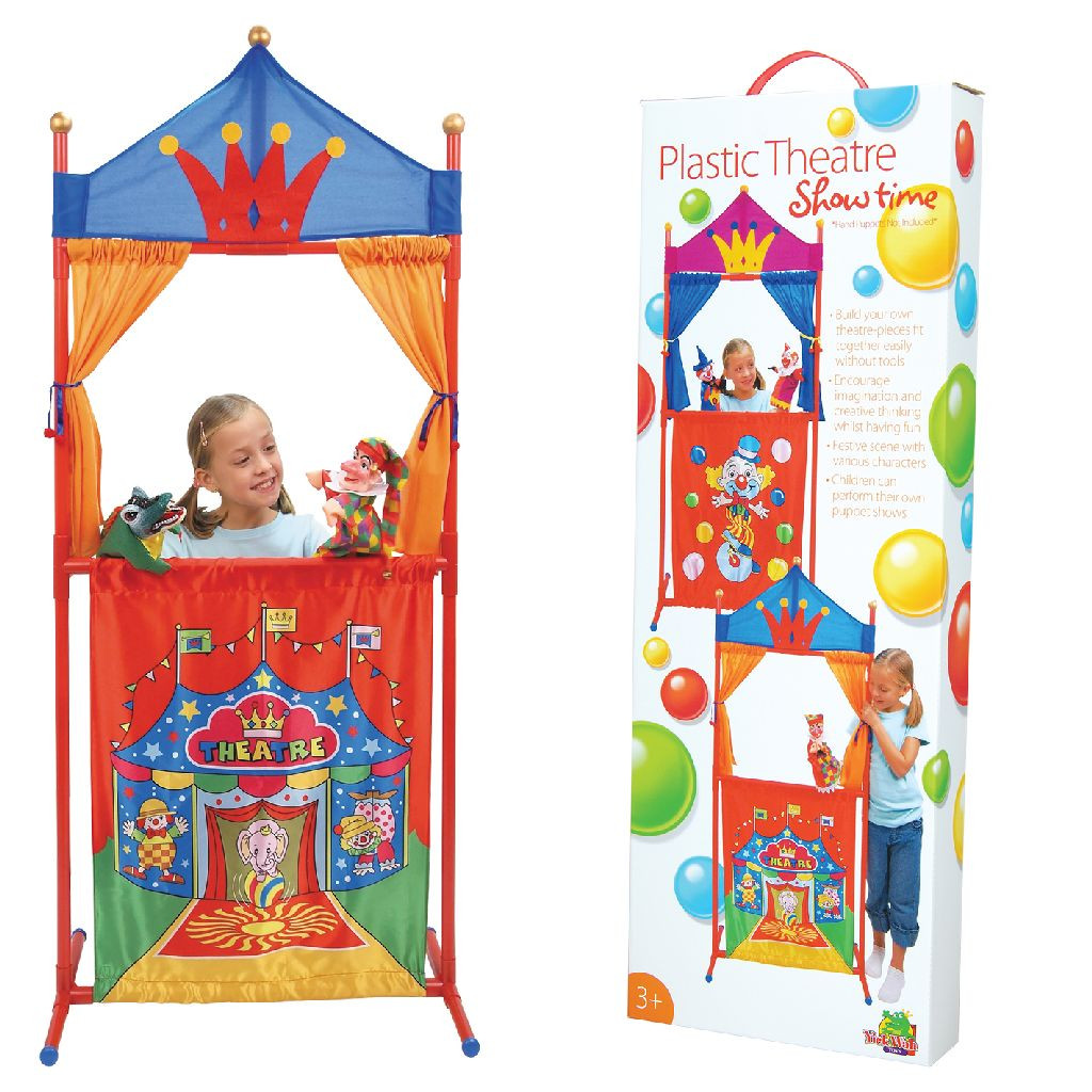 Poppenkast Plastic - Exclusief Poppen