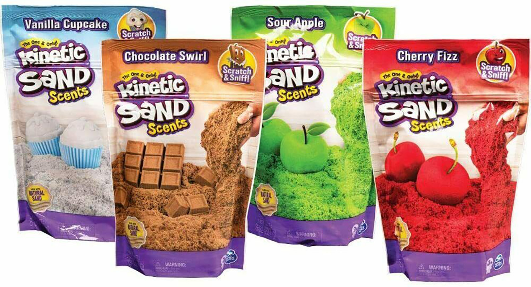 Kinetic Sand - met Geur - 226 gram - Assortiment - Prijs per Stuk