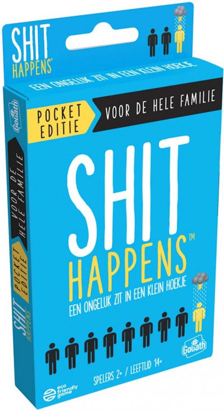 Shit Happens Familie Editie - Kaartspel - 110 Kaarten