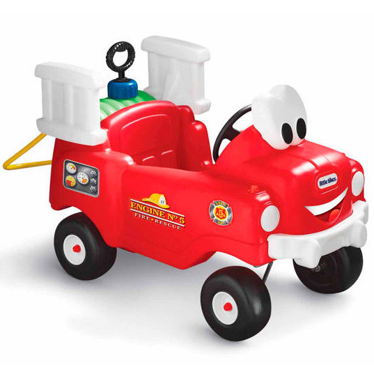 Little Tikes Loopauto Brandweer met Waterspuit