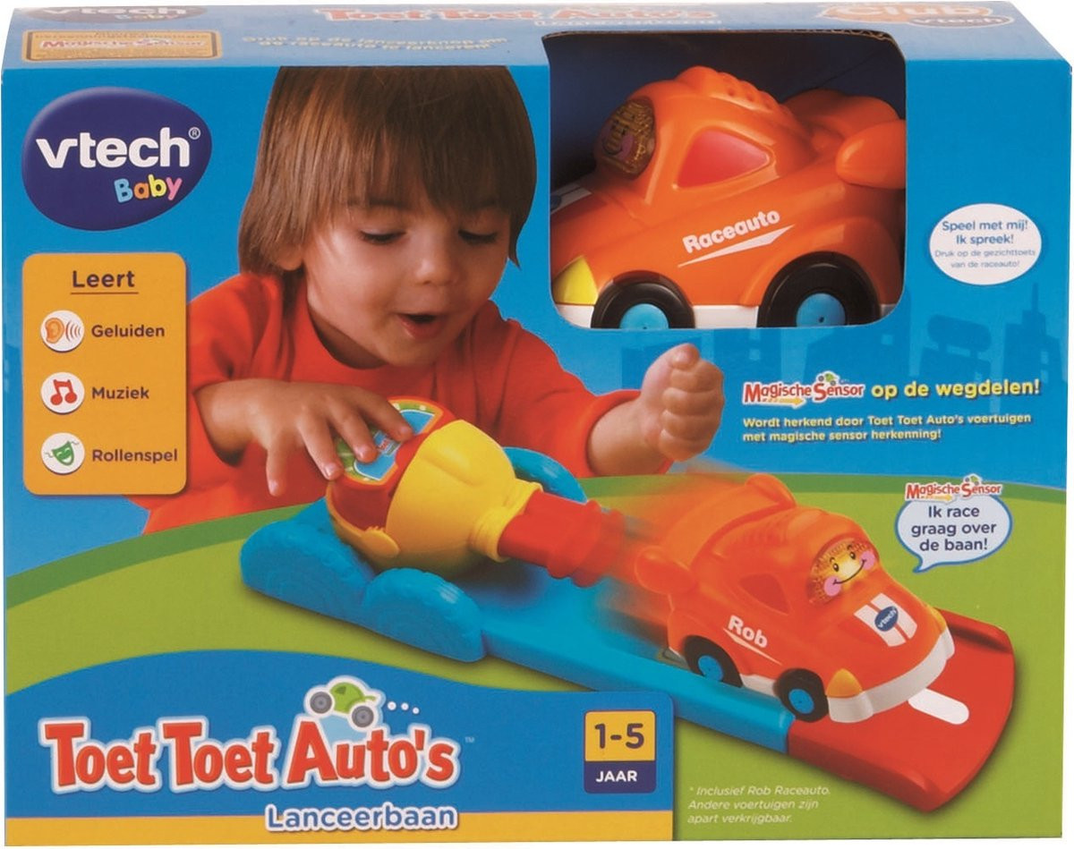 Vtech Toet Toet Auto's Lanceerbaan