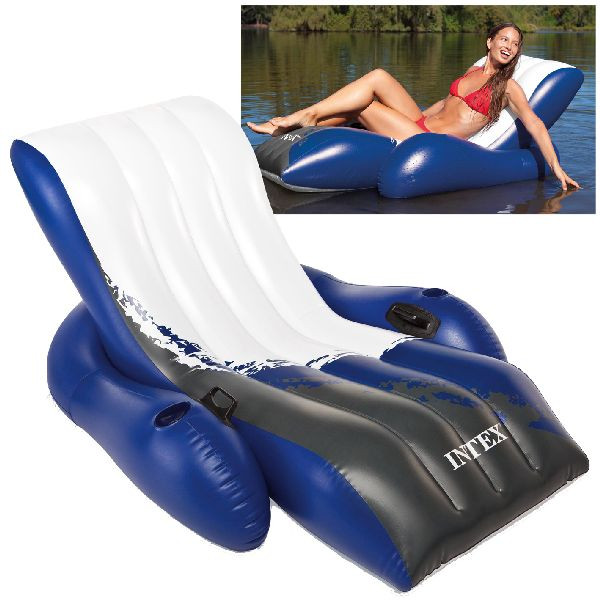 Intex Floating Lounge - Opblaas Stoel - 180 x 135 cm 