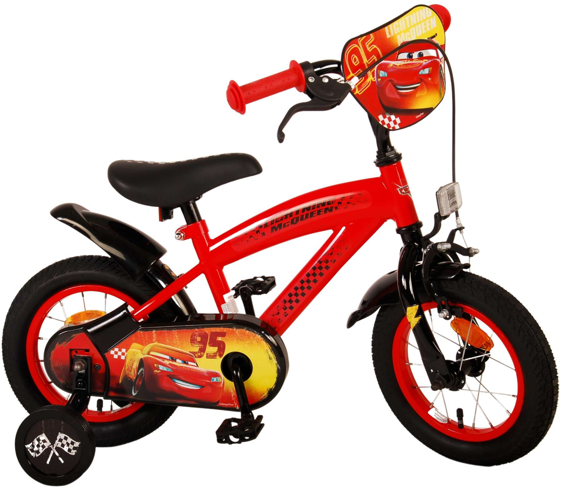 Disney Cars Kinderfiets - 12 Inch - Rood