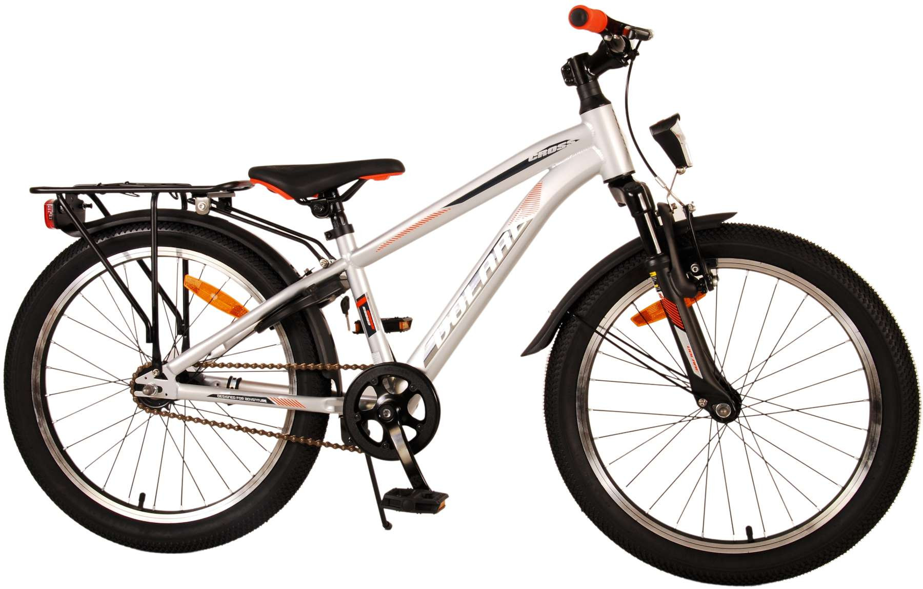 Volare Cross Kinderfiets -  20 Inch - Zilver