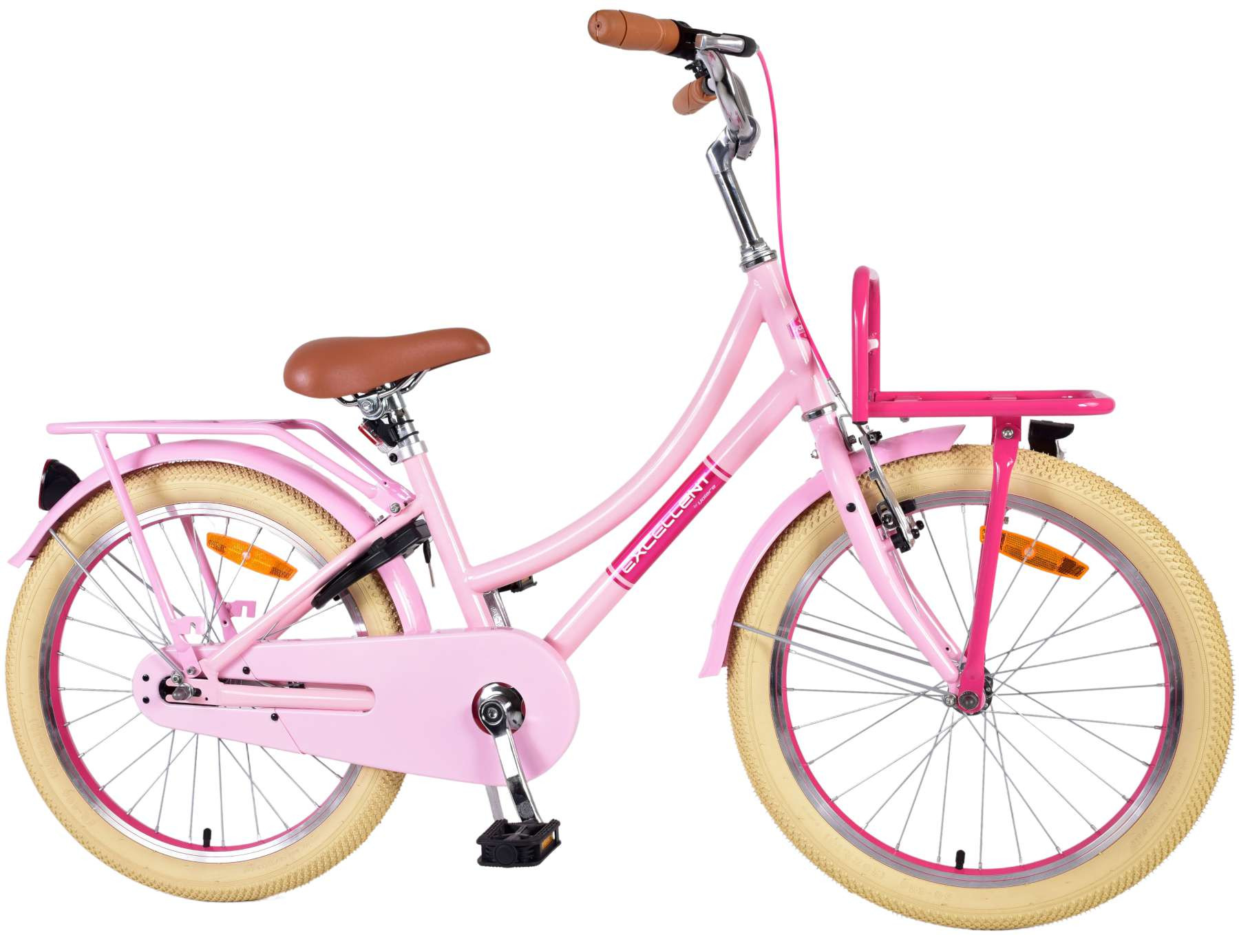 Volare Excellent Kinderfiets - 20 Inch - Roze