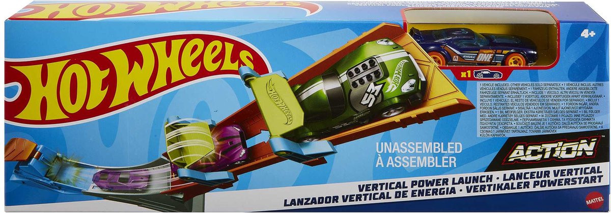 Hot Wheels Classic Stuntset: Vertical Power Launch 