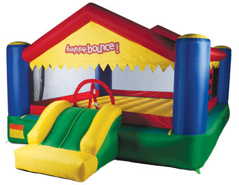 Avyna Springkussen - Party House Big 2-1 - 500 x 400 x 215 cm