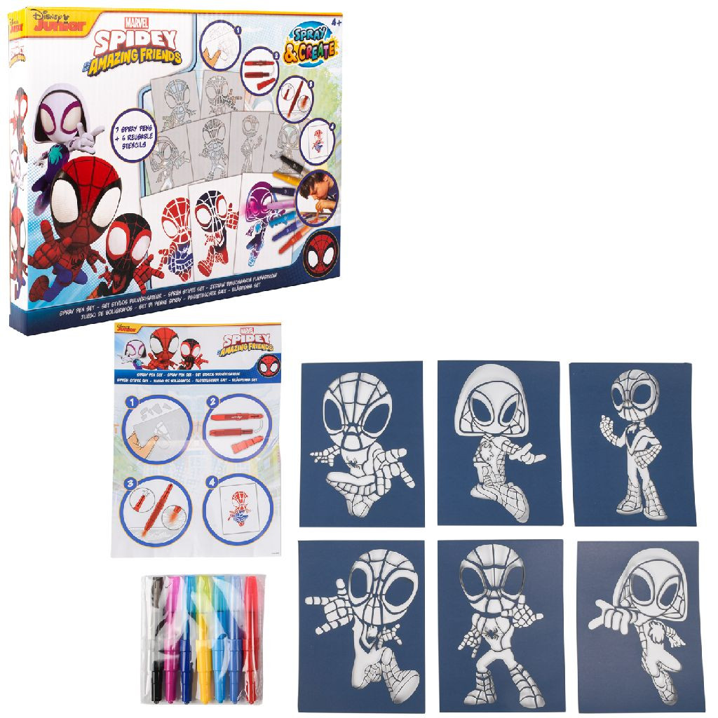 Spidey - Spiderman Spraypen Set