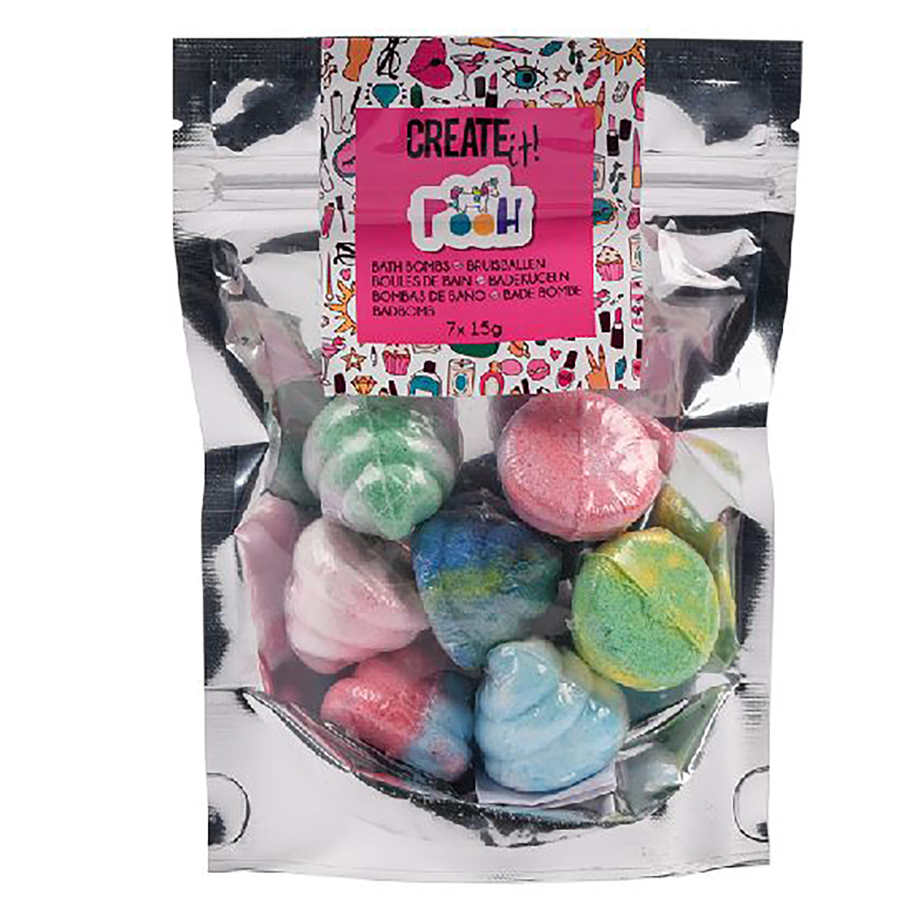 Create It! Bruisbal Mini Unicorn - 7-Pack