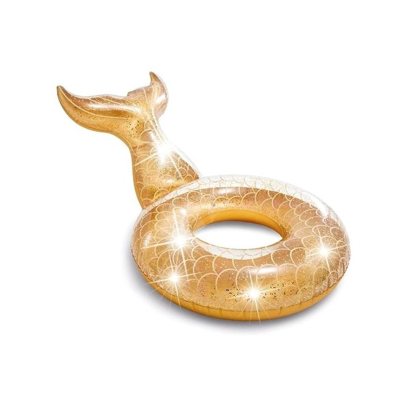 Intex Zwemband Zeemeermin Glitter - 147 x 79 cm