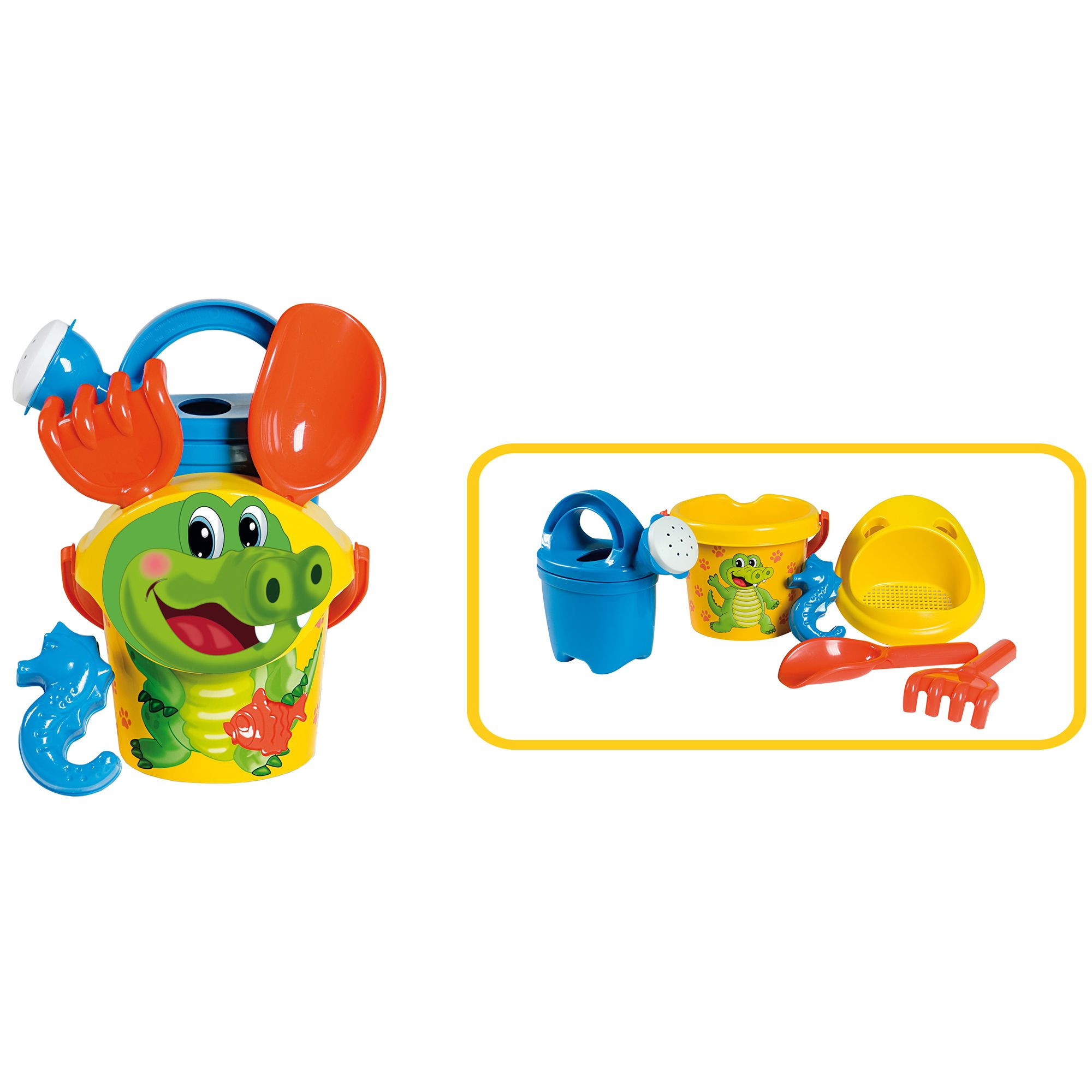 Emmerset Dieren - Krokodil - 5 Delig