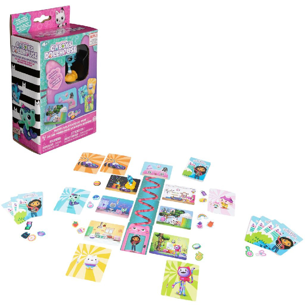 Gabby's Dollhouse Magische Poppenhuis Kaartspel