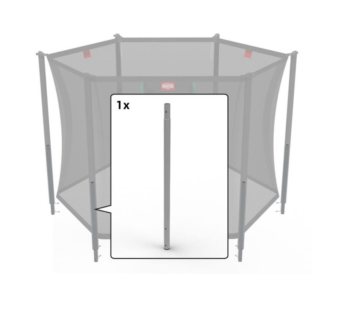 BERG Trampoline Veiligheidsnet - Safety Net Comfort - Onderpaal met Veerclip - 300 cm 