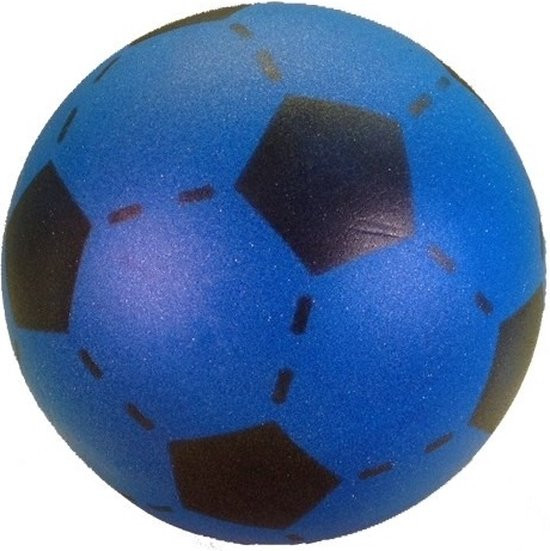 Soft Voetbal - 20 cm - Blauw
