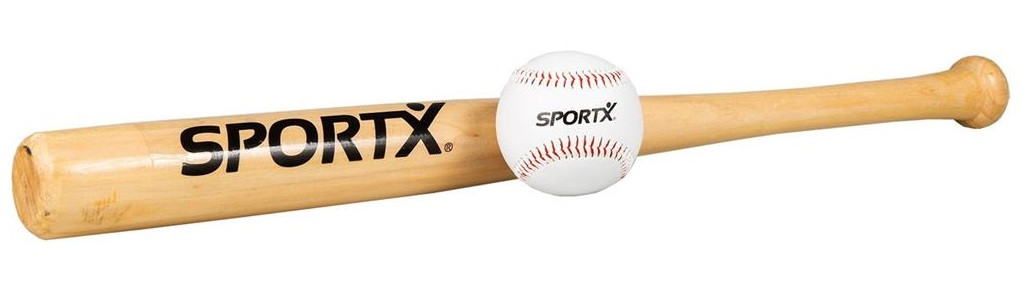 SportX Honkbal Set - Knuppel met Bal