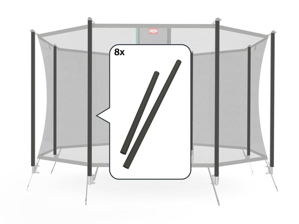 BERG Trampoline Veiligheidsnet Onderdeel - Safety Net Comfort - Set schuimdelen InGround