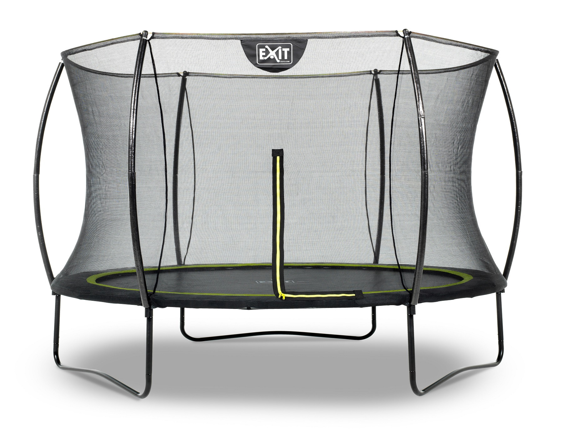 EXIT Trampoline Silhouette met Veiligheidsnet - 305 cm - Zwart