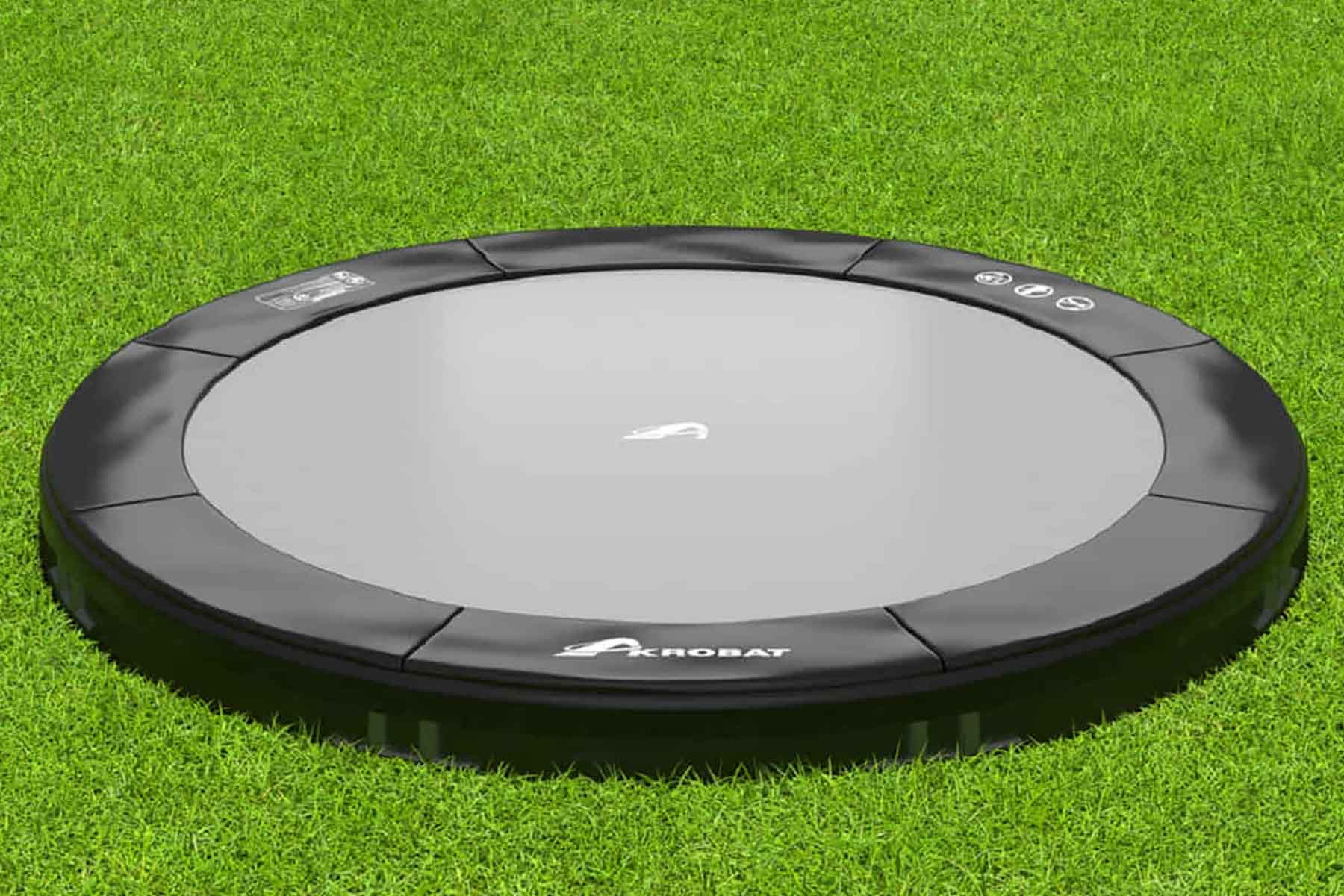 Akrobat Trampoline Primus - Inground - 430 cm - Rond - Zwart