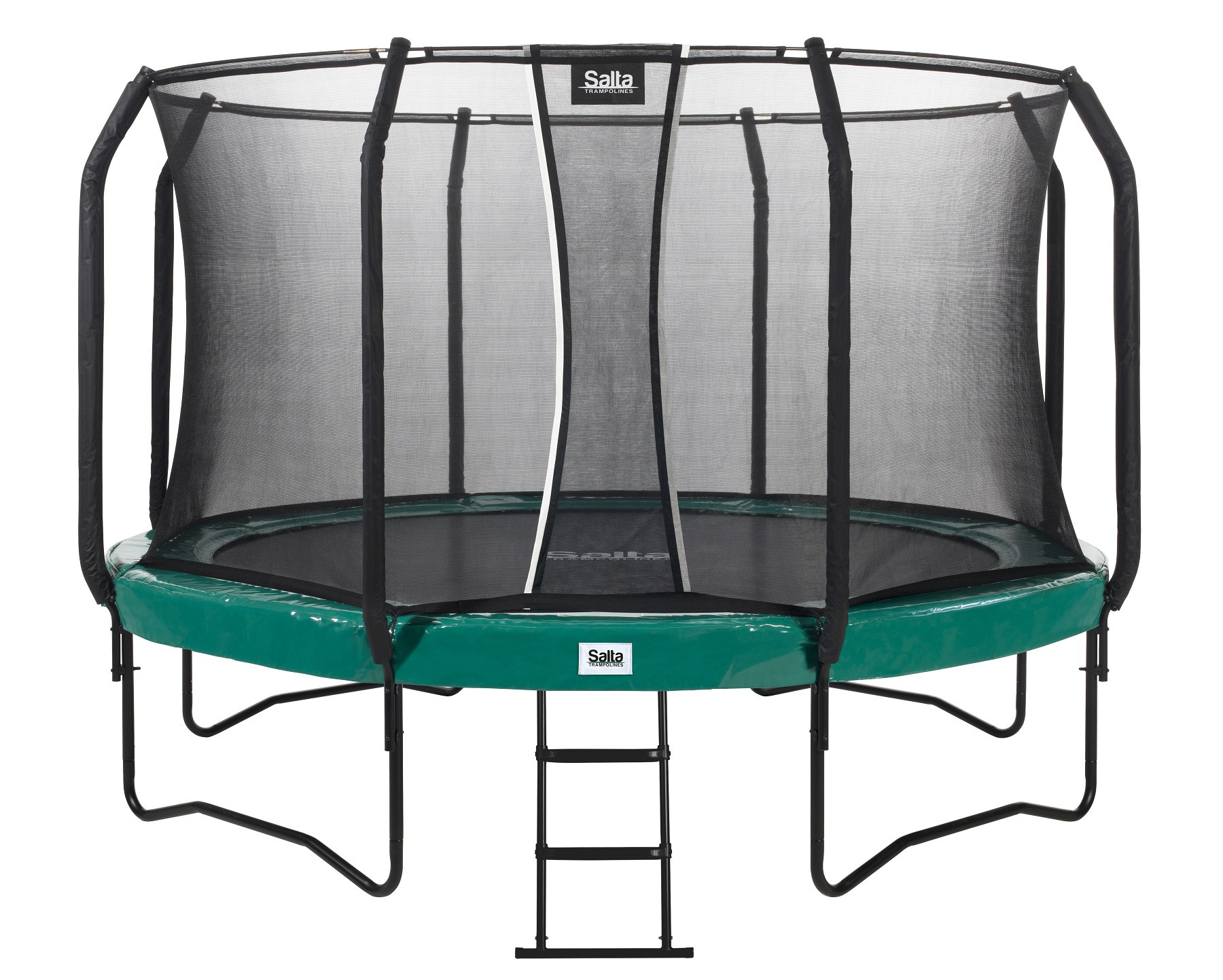 Salta Trampoline First Class 427 cm met Veiligheidsnet en Ladder - Groen