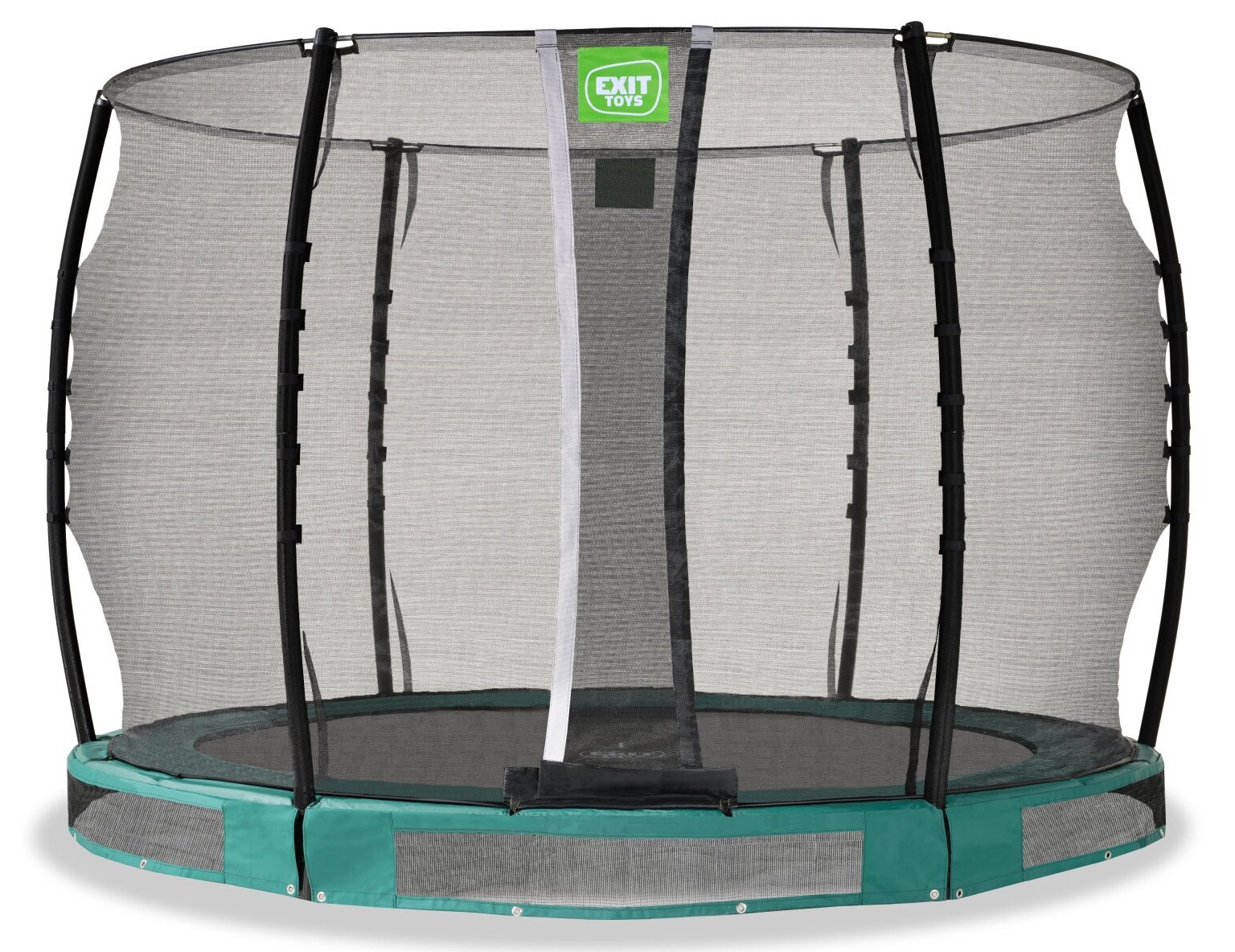 EXIT Allure Classic Inground Trampoline met Veiligheidsnet - 305 cm - Groen
