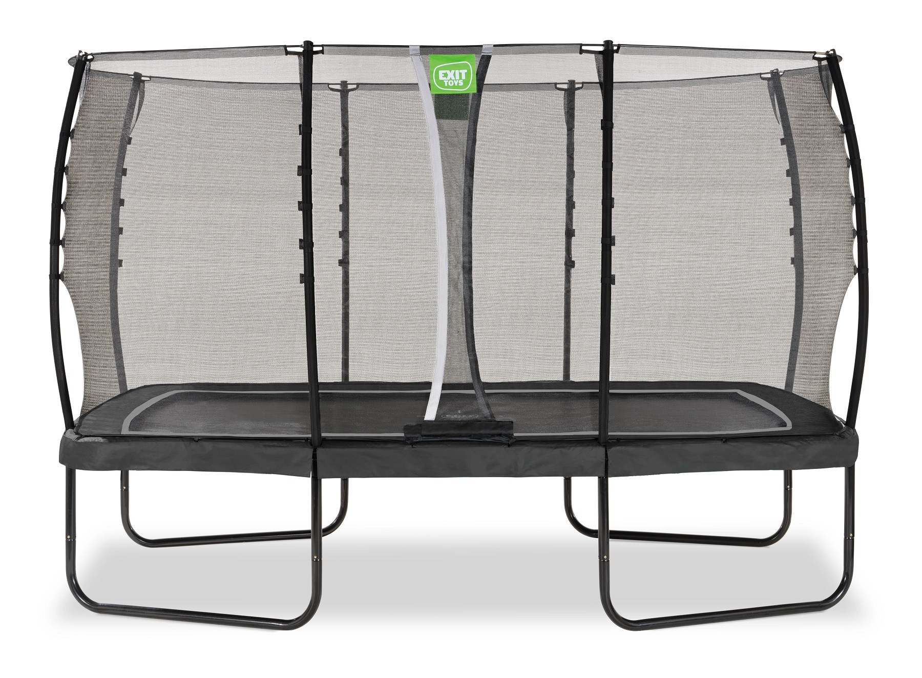 EXIT Trampoline Allure Classic met Veiligheidsnet - 366 x 214 cm - Zwart