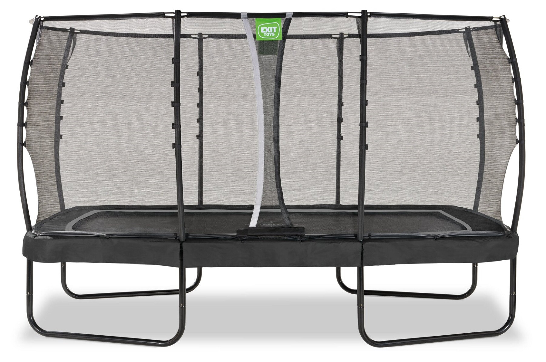 EXIT Trampoline Allure Premium met Veiligheidsnet - 366 x 214 cm - Zwart