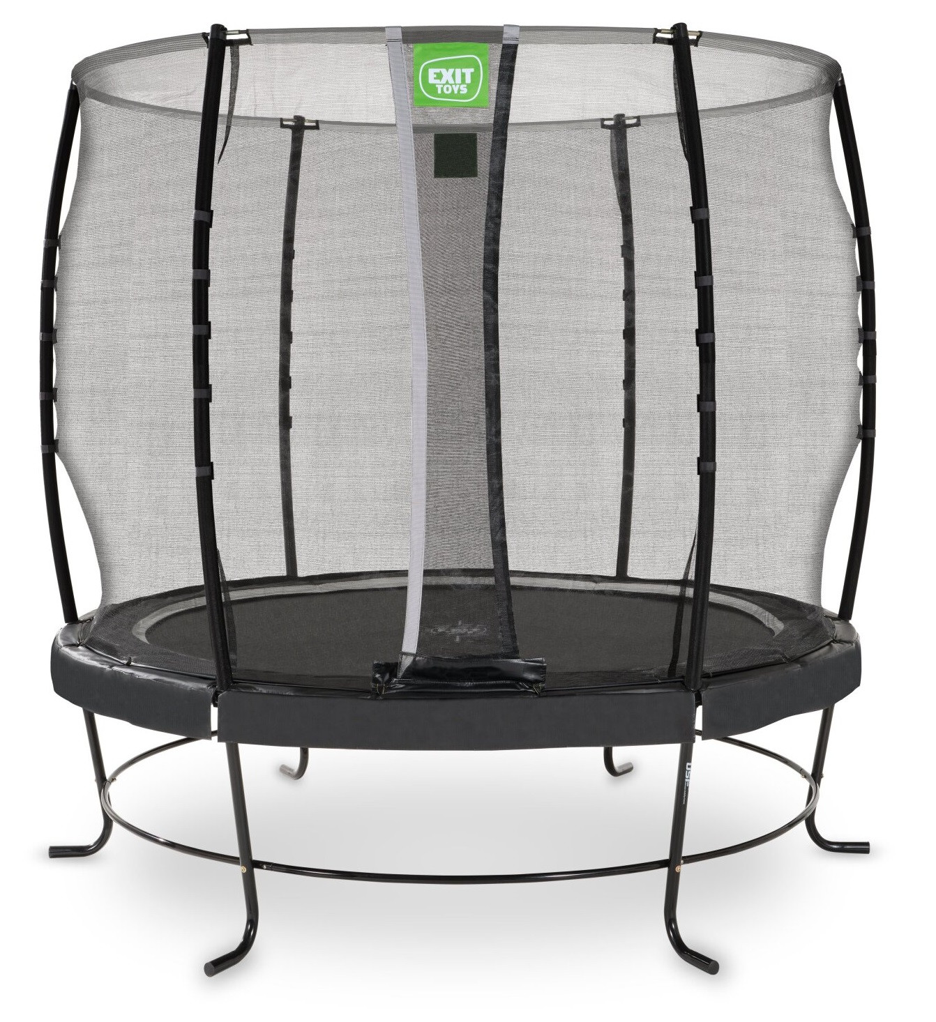 EXIT Trampoline Lotus Classic met Veiligheidsnet - 253 cm - Zwart
