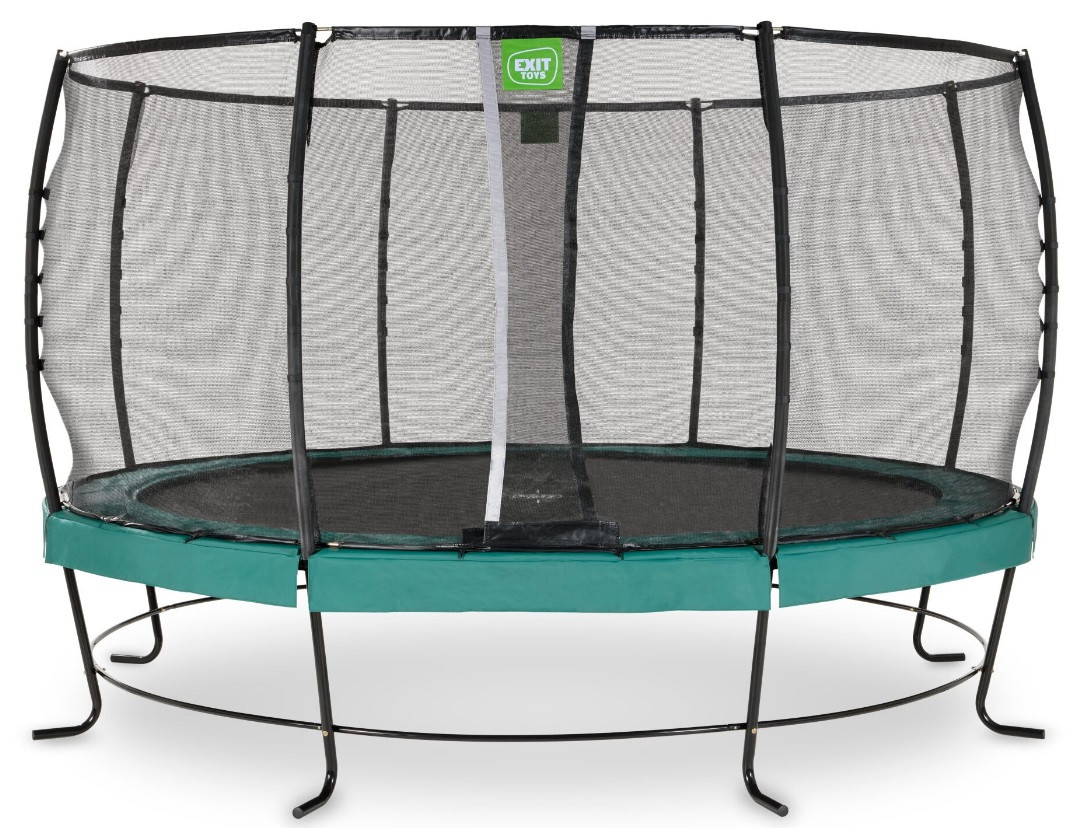 EXIT Trampoline Lotus Premium met Veiligheidsnet - 427 cm - Groen
