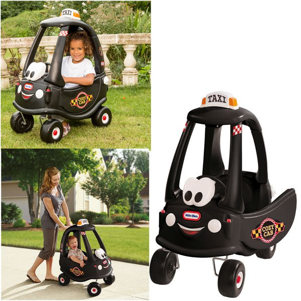 Little Tikes Loopauto Cozy Coupe - Taxi - Zwart