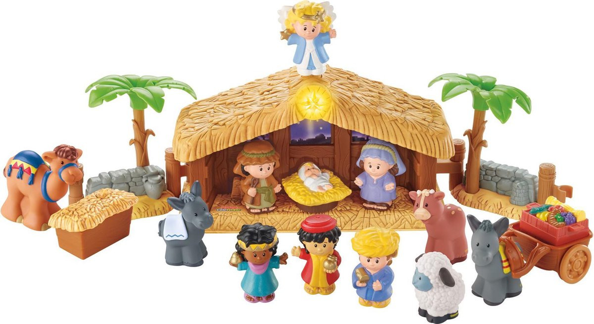 Fisher-Price Little People Kerststal 