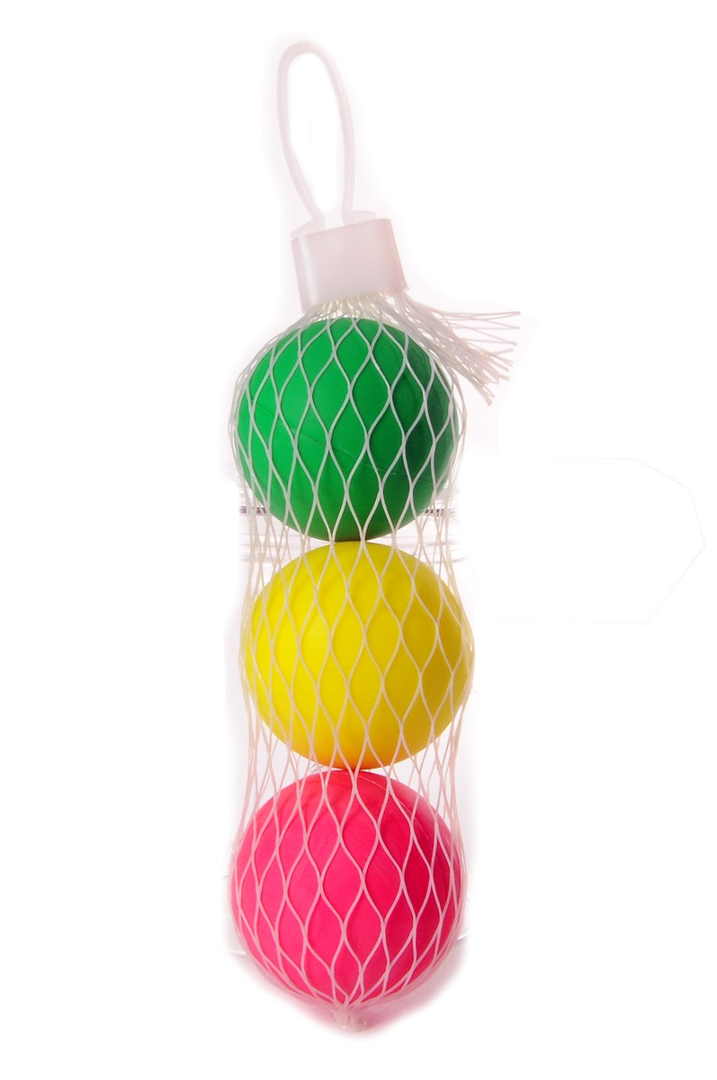 Beachbal Balletjes - 4 cm - 3 Stuks 
