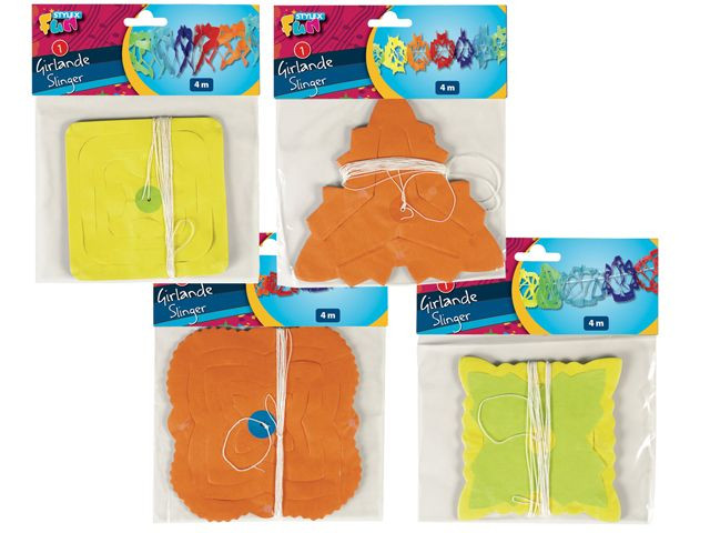 Feestslinger - 4 Meter - Prijs per Stuk