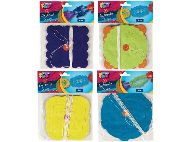 Feestslinger - 6 Meter - Prijs per Stuk