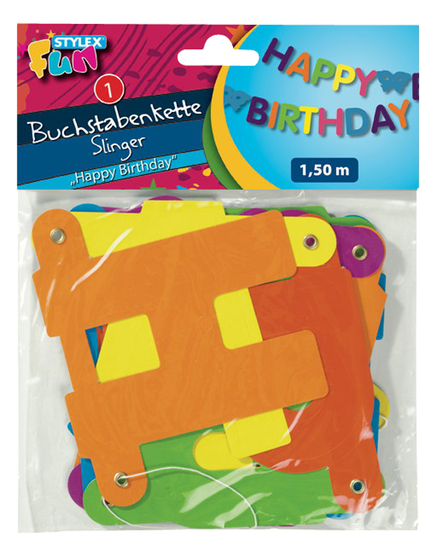 Letterslinger Happy Birthday - 1.5 Meter