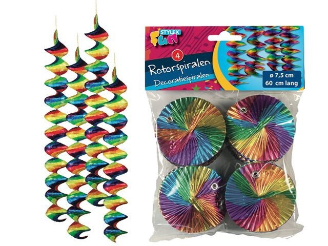 Rotorspiralen - Slinger - 4 Stuks
