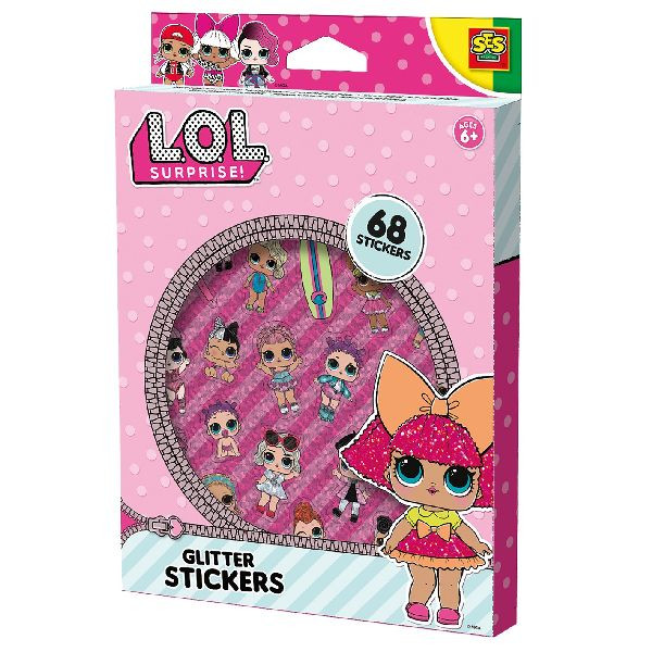 SES L.O.L. Surprise! Glitter Stickers