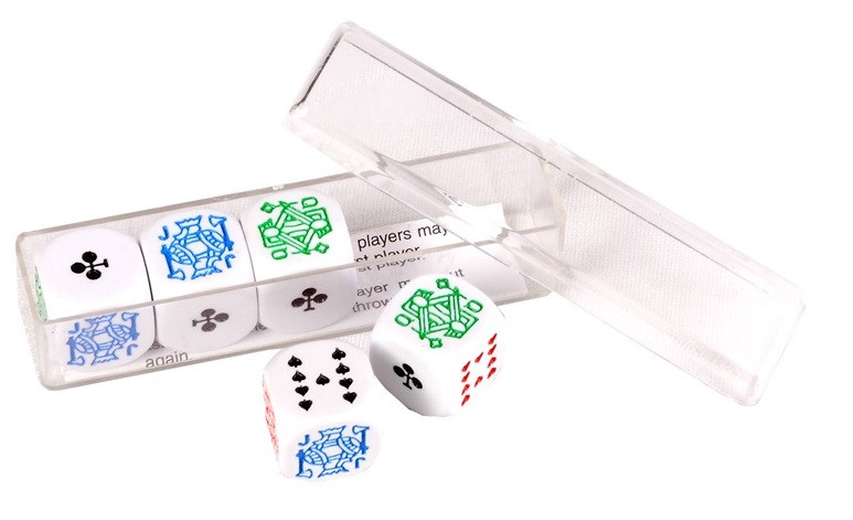 5 Pokerstenen - 16 mm