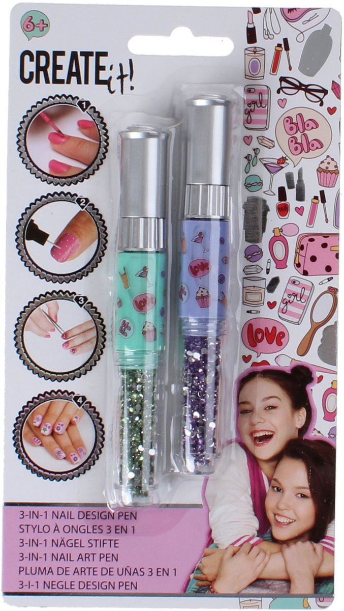 Create It! Nail Art 3-In-1