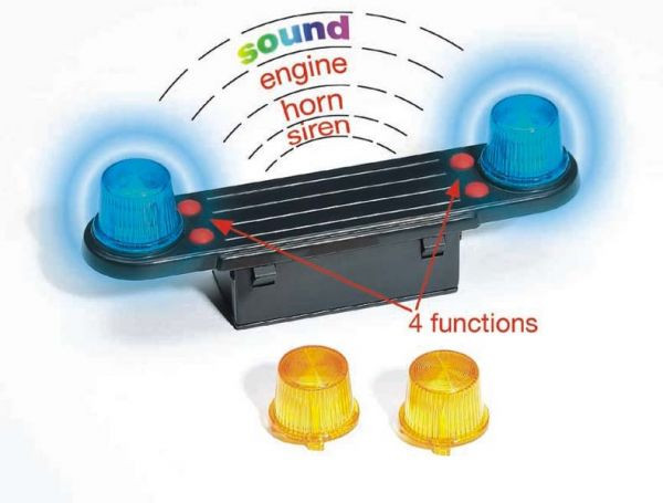 Bruder Lichtmodule met Geluid