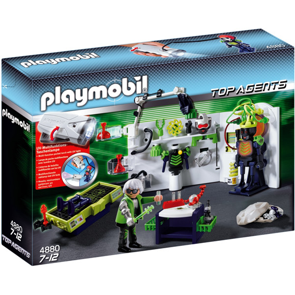 4880 PLAYMOBIL Top Agents - Robo-Gangsterlab